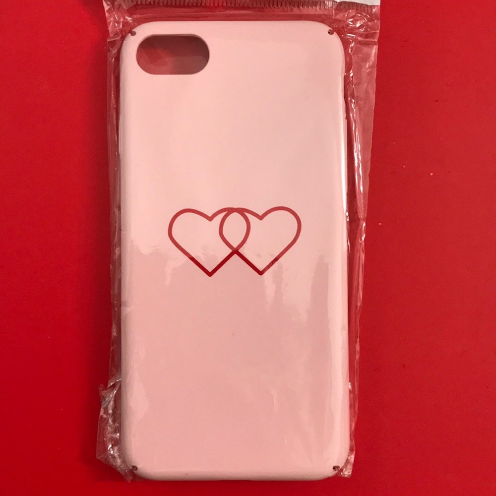Double-Heart pink iPhone 6/6s Cases